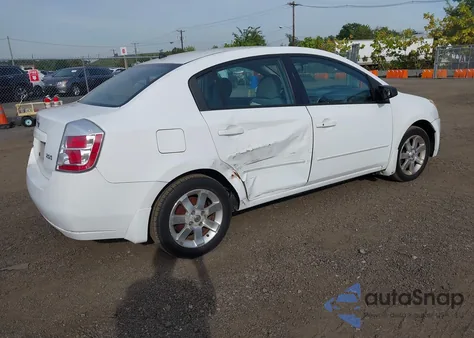 2007 Nissan Sentra 2.0S из США, поврежденный, VIN 3N1AB61E37L687535